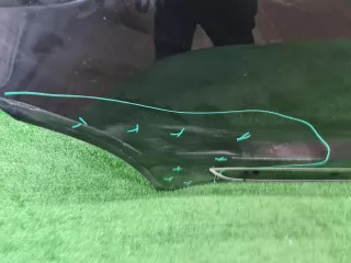 95B833022BGRV Дверь задняя правая Porsche Macan Арт 0000006544898, вид 6