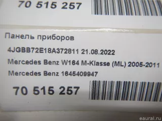 1645409947 Mercedes Benz Панель приборов Mercedes S C217 Арт E70515257, вид 9