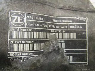 1643500814 Mercedes Benz Редуктор заднего моста Mercedes S W221 Арт E80635003, вид 9