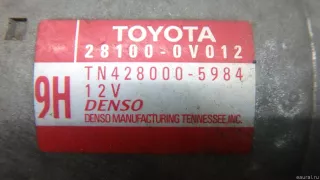 281000V012 Toyota Стартер Toyota Highlander 2 Арт E95514919, вид 11