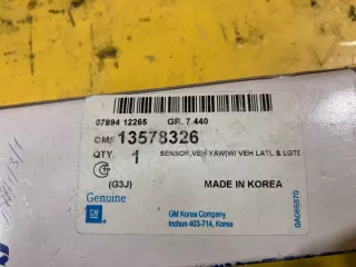 13578326 Датчик курсовой устойчивости Opel Astra J Арт 87582MA, вид 3