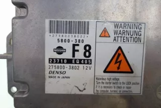 2710EQ405, 2758003802 , art11386833 Блок управления двигателем Nissan X-Trail T30 Арт 11386833, вид 2