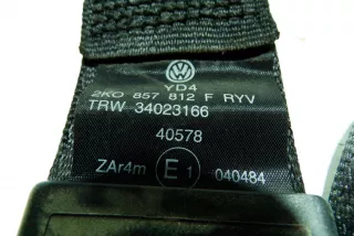 2K0857812F , art11308539 Ремень безопасности задний правый Volkswagen Caddy 3 Арт 11308539, вид 3