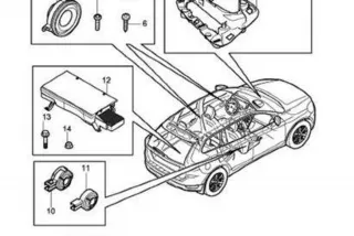 30781191 , art11322270 Сетка для динамика Volvo XC60 1 Арт 11322270, вид 5