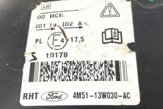 4M5113W030AC , art11325295 Фара левая Ford Focus 2 Арт 11325295, вид 6