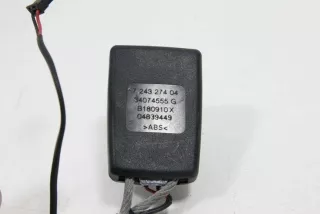 724327404, 34074555G, B180910X , art11325675 Ремень безопасности задний правый BMW 5 F10/F11/GT F07 Арт 11325675, вид 2
