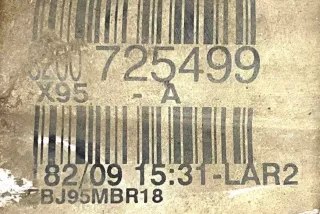 8200725499, EBJ95MBR18, 18209 , art11336963 Полуось передняя левая (приводной вал, ШРУС) Renault Megane 3 Арт 11336963, вид 2