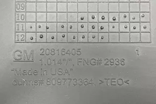 20816405, 809773364 , art11340193 Пластик салона Chevrolet Volt Арт 11340193, вид 3