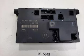2118707126 , art11623597 Блок управления двери задней правой Mercedes E W211 Арт 11623597, вид 1