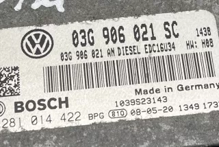 03G906021AN , art11382549 Блок управления двигателем Seat Leon 1 Арт 11382549, вид 3