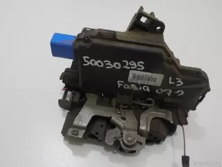 6Y0839015A VAG Замок двери задней левой Skoda Fabia 2 restailing Арт E50030295, вид 5