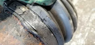 BV613B436TB Полуось передняя правая (приводной вал, ШРУС) Ford Focus 3 restailing Арт 00096550, вид 8
