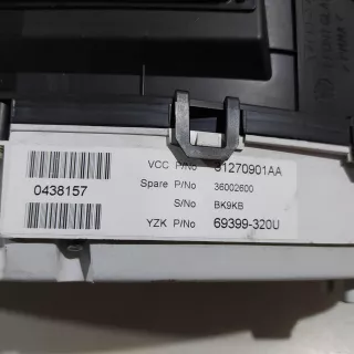 36002600 Volvo Щиток приборов (приборная панель) Volvo V60 1 Арт E22496746, вид 6
