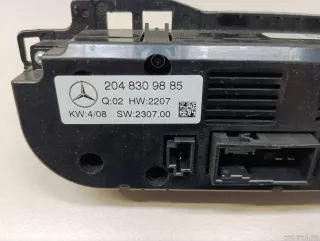 2048309885 Mercedes Benz Блок управления климатической установкой Mercedes GL X166 Арт E23388451, вид 2
