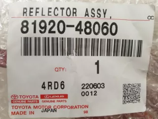 8192048060, 81920-48060 катафот в бампер Lexus RX 4 Арт DN175344, вид 8