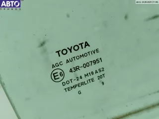 68110-0D072 Стекло двери передней правой Toyota Yaris 2 Арт 54059790, вид 2