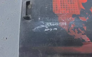 30698131 Заглушка буксировочного крюка переднего бампера Volvo XC90 1 Арт 991277T, вид 4