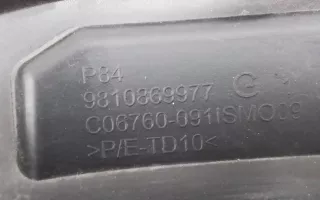 9810869977 Накладка переднего бампера левая Peugeot 3008 2 Арт 980717T, вид 8
