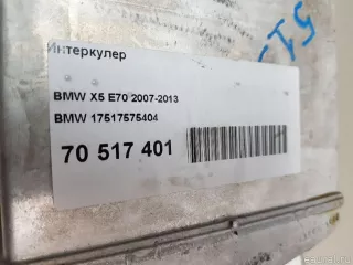 17517575404 BMW Интеркулер BMW 7 F01/F02 Арт E70517401, вид 10