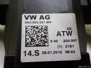 5K0953502M9B9 VAG Переключатель подрулевой (стрекоза) Skoda Superb 2 Арт E84677708, вид 8