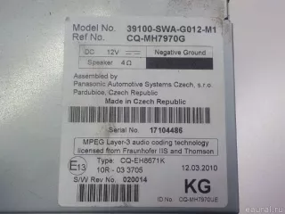 39100SWAG01 Honda Магнитола Honda CR-V 3 Арт E52046771, вид 14