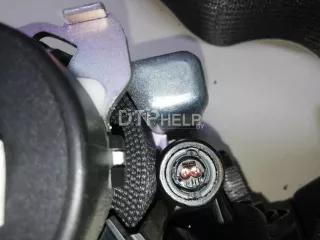 13337412 Ремень безопасности с пиропатроном Opel Astra J Арт AM23042727, вид 8