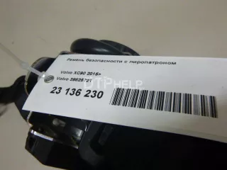 39825721 Ремень безопасности с пиропатроном Volvo XC90 2 Арт AM23136230, вид 10