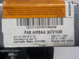 30721035 Подушка безопасности пассажирская (в торпедо) Volvo S80 2 Арт AM40704767, вид 6
