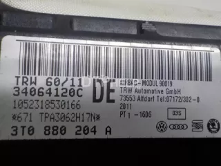 3T0880204A Подушка безопасности пассажирская (в торпедо) Skoda Superb 2 Арт AM40854725, вид 9