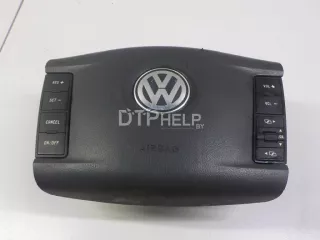 3D0880203B2K7 Подушка безопасности в рулевое колесо Volkswagen Phaeton Арт AM41016156, вид 1