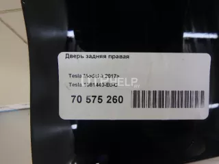 1081440E0C Дверь задняя правая Tesla model 3 Арт AM70575260, вид 14