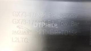  Бампер задний Jaguar XE 1 Арт AM70644328, вид 10