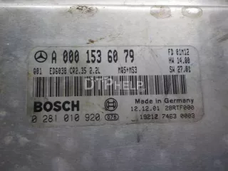 0001536079 Блок управления двигателем Mercedes Sprinter W901-905 Арт AM31038739, вид 3