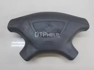MR493567 Подушка безопасности в рулевое колесо Mitsubishi Pajero 2 Арт AM84407867, вид 1