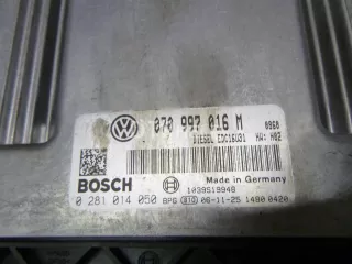 070997016M Блок управления двигателем Volkswagen Transporter T5 Арт AM100177979, вид 3