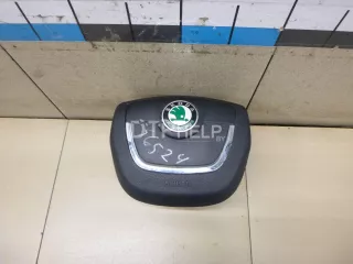 1Z0880201AKTDZ Подушка безопасности в рулевое колесо Skoda Octavia A5 Арт AM100232341, вид 1