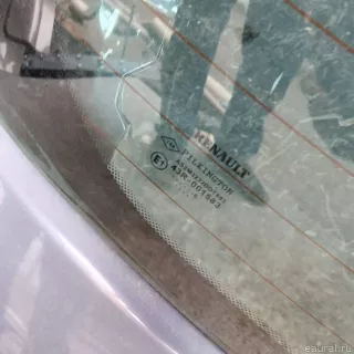  Дверь багажника со стеклом Renault Clio 3 Арт E23218672, вид 5