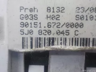 5J0820045C VAG Блок управления отопителем Skoda Fabia 2 restailing Арт E40949317, вид 4