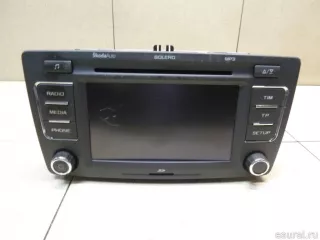 1Z0035156M VAG Магнитола (аудио система) Skoda Yeti Арт E12538178, вид 1
