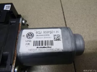 6Q1959801HSK3 VAG Моторчик стеклоподъемника Skoda Fabia 2 restailing Арт E12949686, вид 2