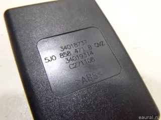 5J0858471BQVZ VAG Ответная часть ремня безопасности Skoda Fabia 2 restailing Арт E48388361, вид 4