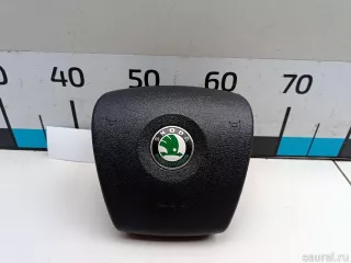 1Z0880201AM3X1 VAG Подушка безопасности в рулевое колесо Skoda Octavia A8 Арт E48442396, вид 1