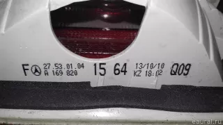 1698201564 Mercedes Benz Фонарь задний внутренний левый Mercedes S W221 Арт E21574892, вид 4