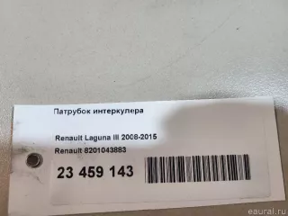 8201043883 Renault Патрубок интеркулера Renault Laguna 3 Арт E23459143, вид 10