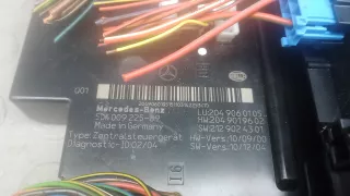 5DK 009 225-89 Блок SAM Mercedes C W204 Арт HNK02ZZ02, вид 6