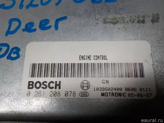 0261208078 BOSCH Блок управления двигателем Great Wall Safe Арт E31553980, вид 4
