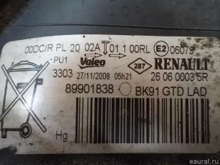 260600040R Renault Фара левая Renault Laguna 3 Арт E84346656, вид 12