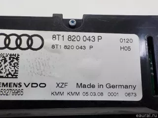8T1820043AHXZF VAG Блок управления климатической установкой Audi A5 (S5,RS5) 1 Арт E84450400, вид 8