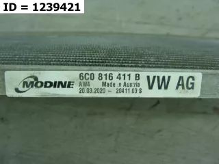 6C0816411B Радиатор кондиционера  Volkswagen Polo 6 Арт VD1239421, вид 6