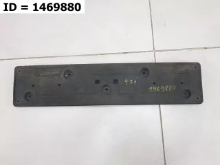 51137279708 Площадка номерного знака  BMW 3 F30/F31/GT F34 Арт VD1469880, вид 1